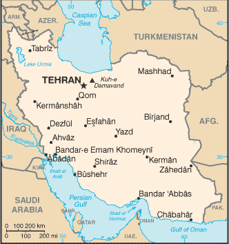 iran carte