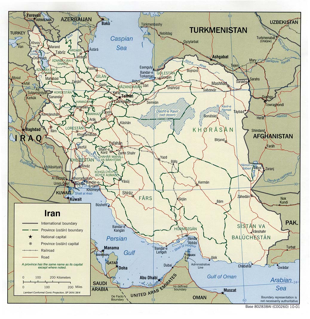 iran carte