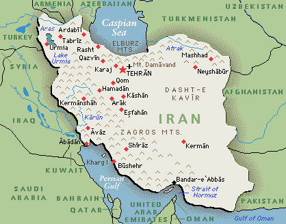 iran cartes