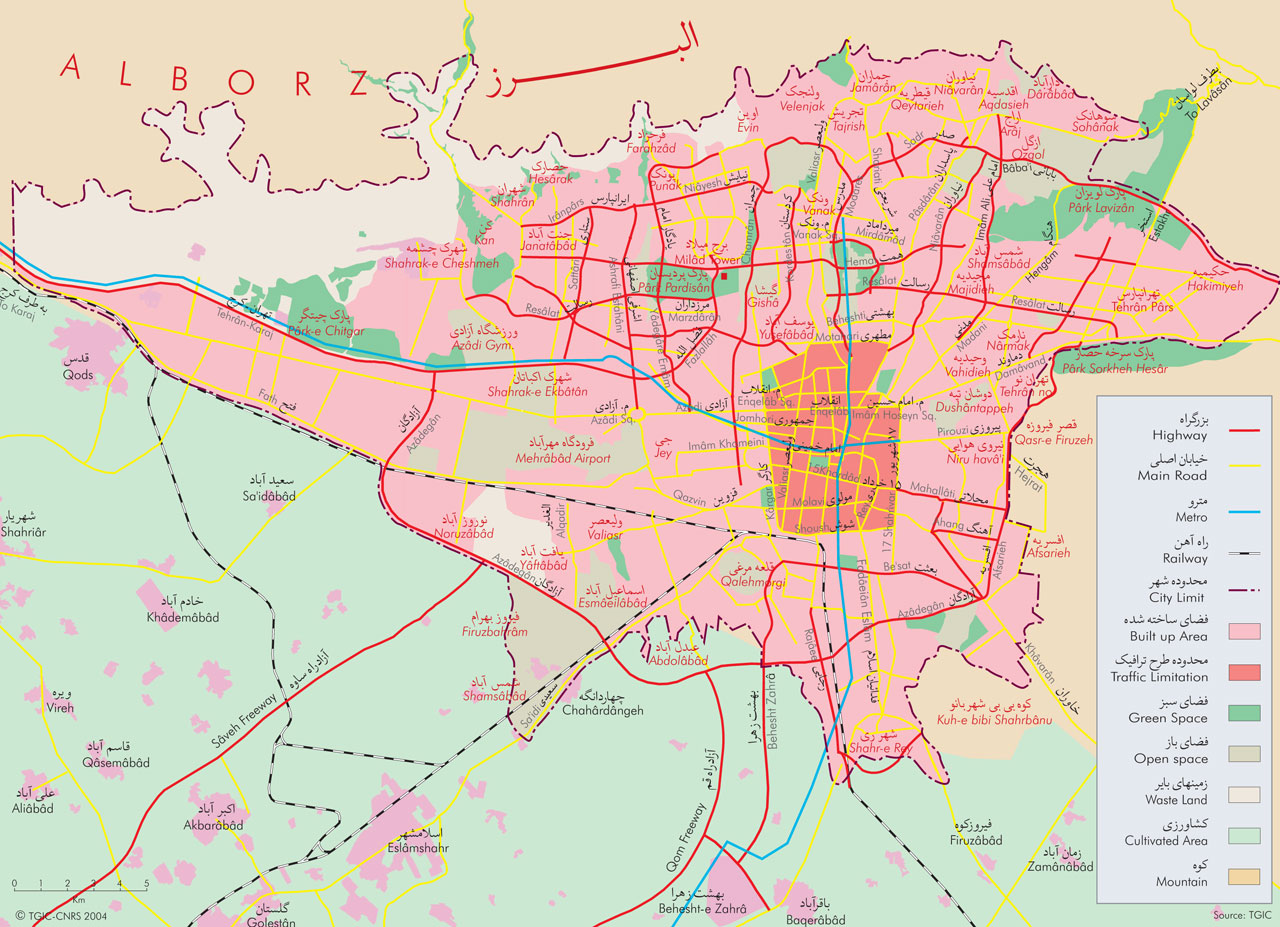 tehran ville plan