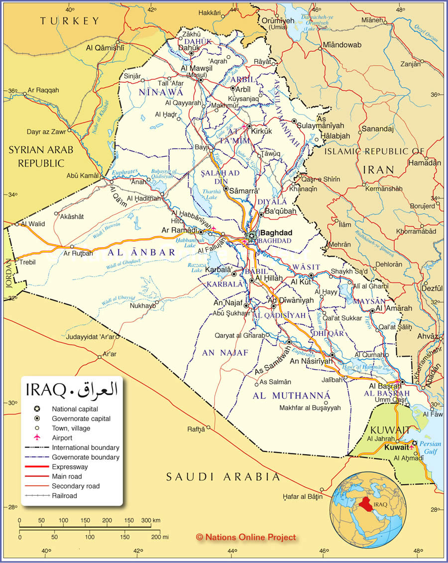 iraq cartes