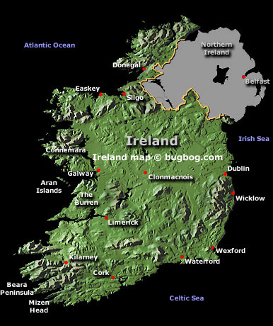 Irlande satellite plan dublin