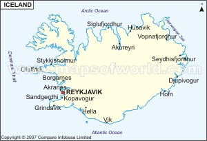 islande carte