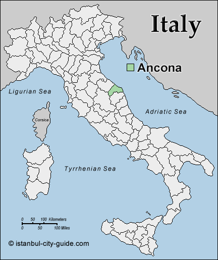 ancona italie plan
