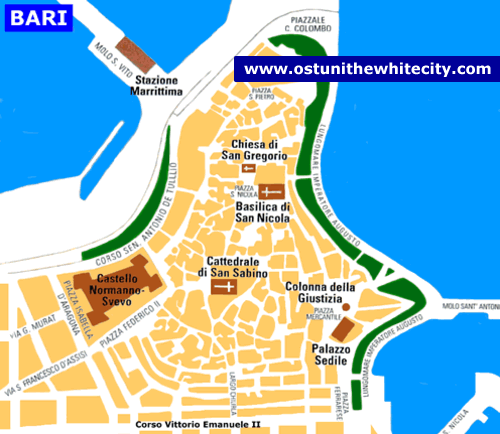 bari centre plan