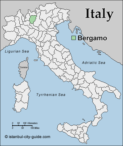 bergamo italie plan