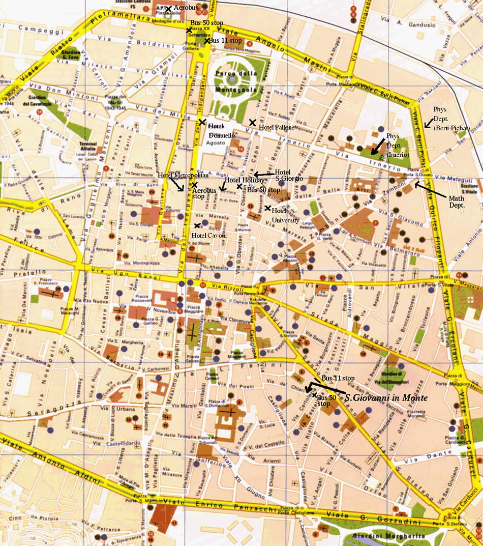 Bologna zone plan