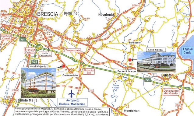 brescia touristique plan