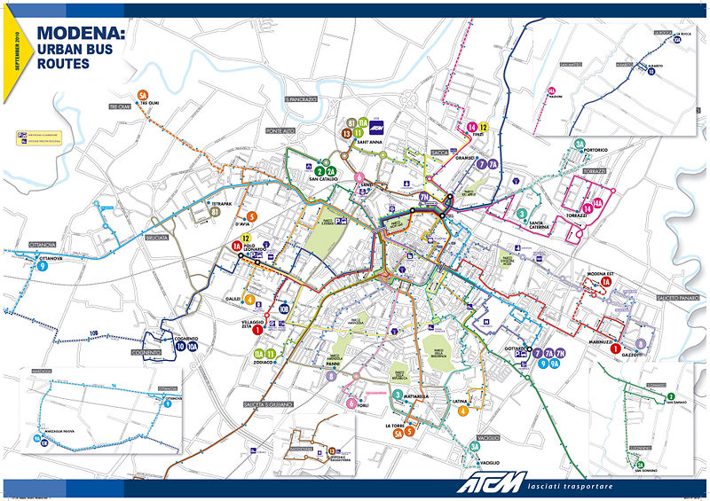 Modena public transport plan