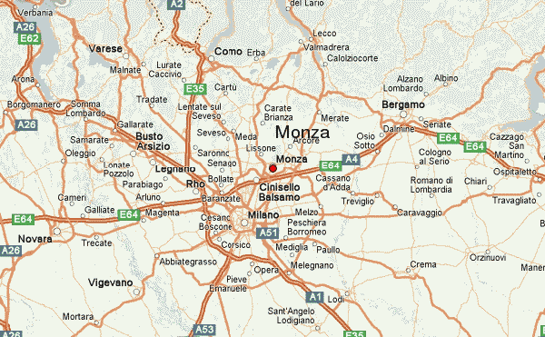 Monza milan regional plan