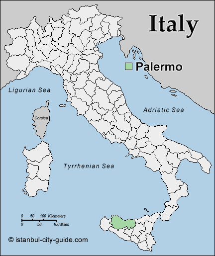 italie plan Palermo