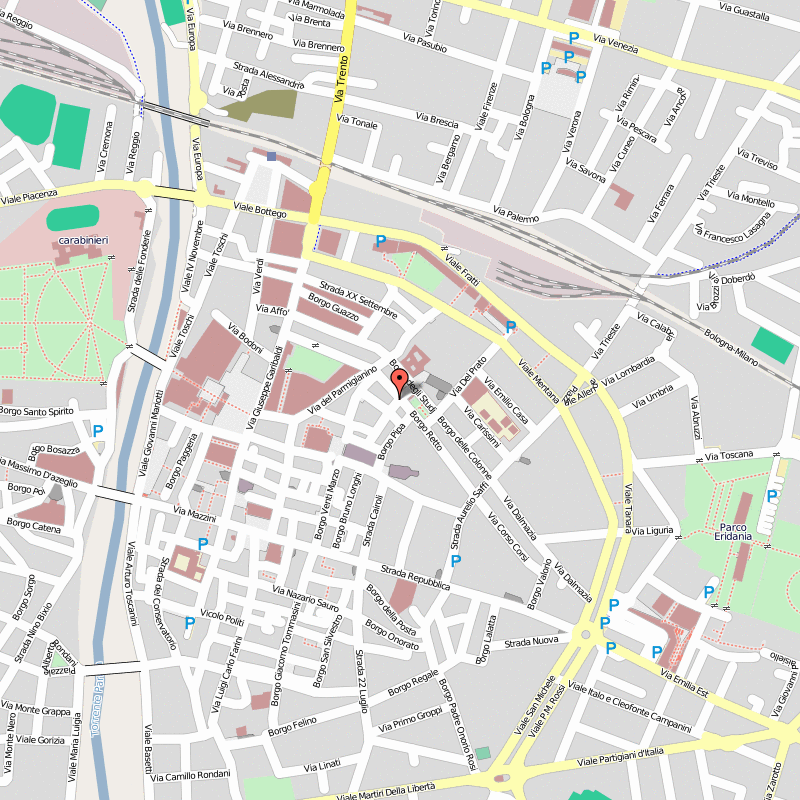 Parma centre plan