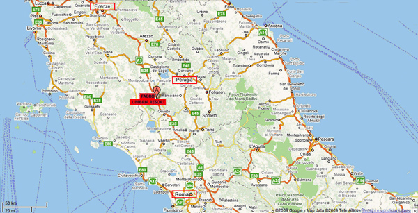 Perugia italie plan