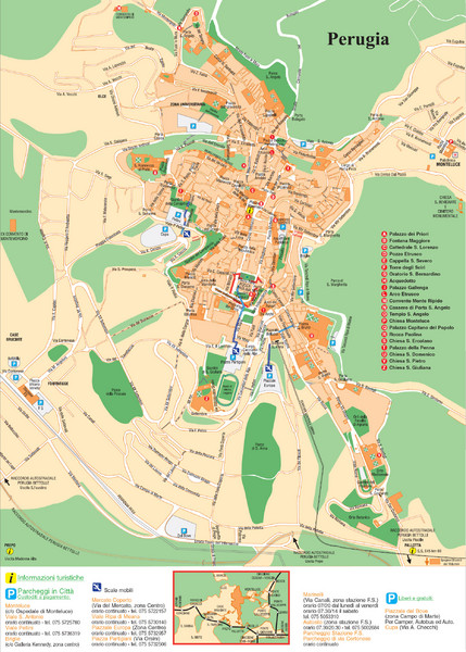 Perugia regions plan