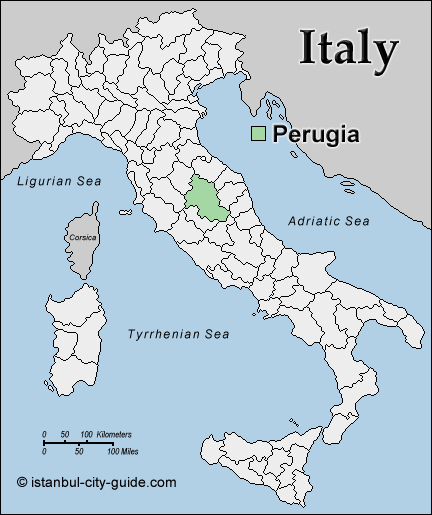 italie perugia plan