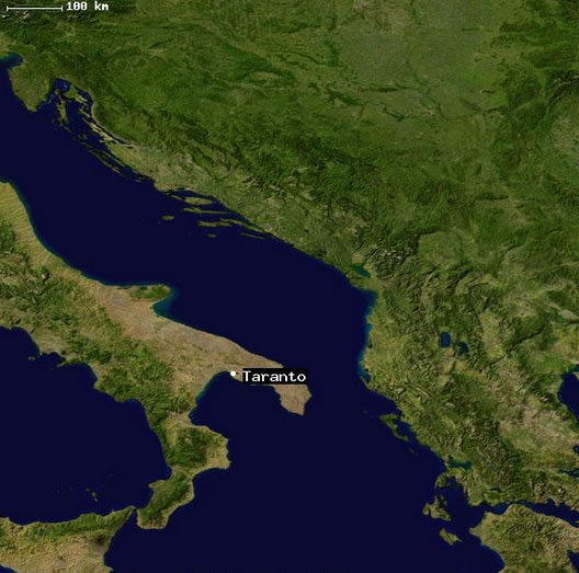 Taranto satellite plan