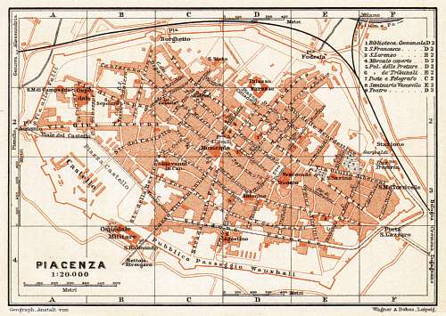 old Piacenza plan