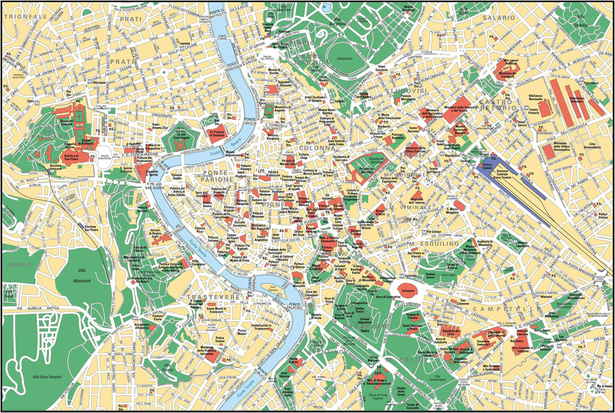 carte roma