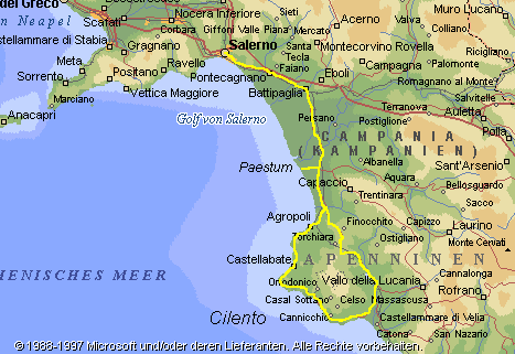 Salerno regions plan