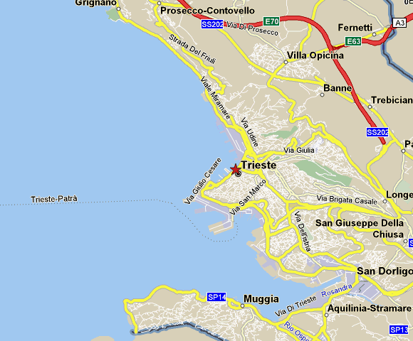 Trieste zone plan