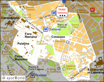 Verona quartiers plan