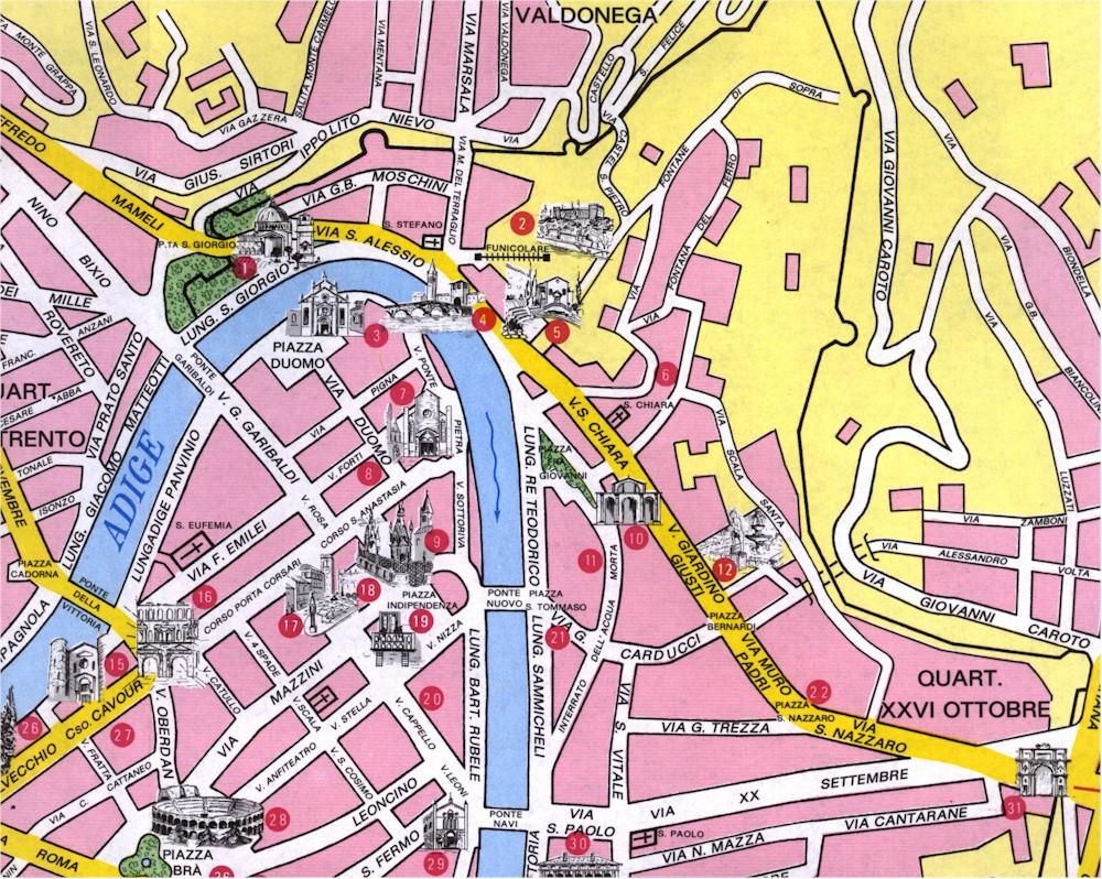 Verona tourisme plan