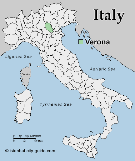 italie Verona plan