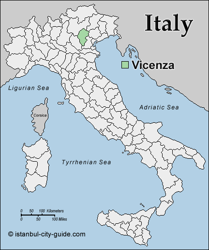 italie Vicenza plan