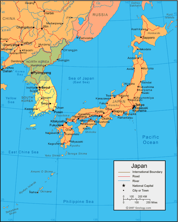 japon carte