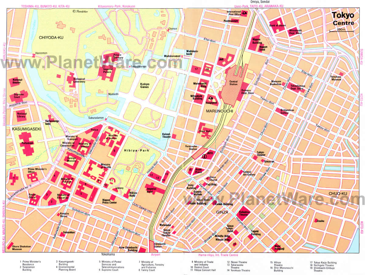 tokyo ville centre plan