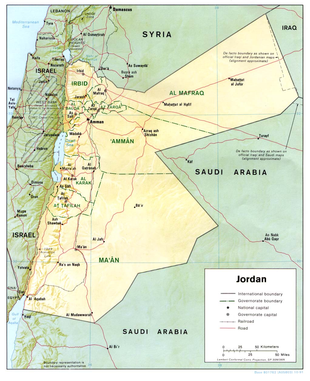 jourdain regional carte