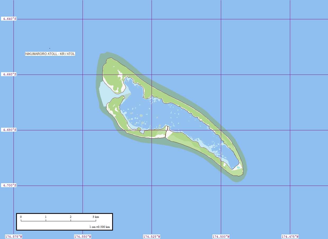 kiribati nikumaroro carte