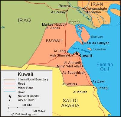 koweit carte