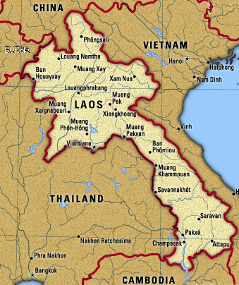 laos cartes