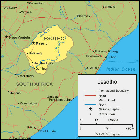 lesotho carte