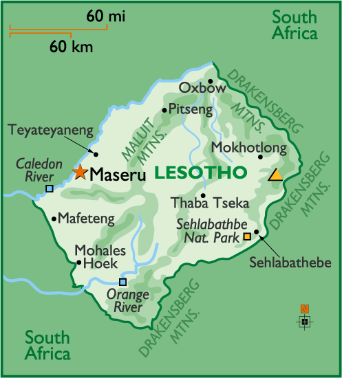 lesotho cartes