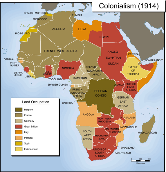 colonialisme carte 1914 liberia