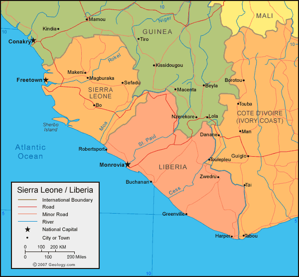 liberia carte