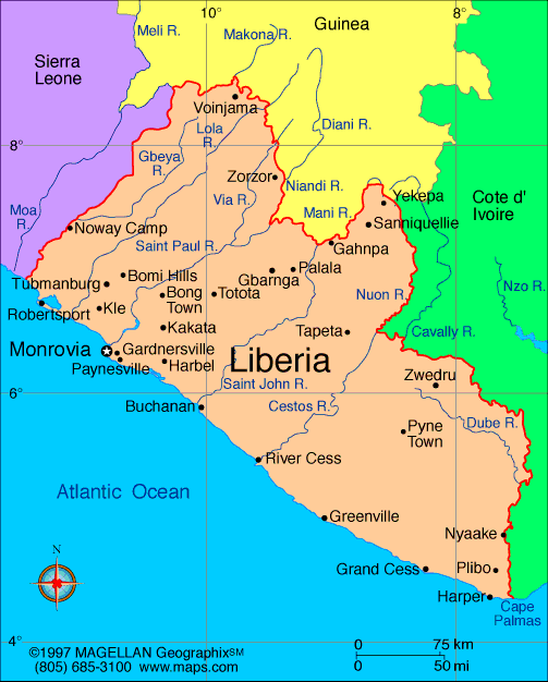 liberia cartes