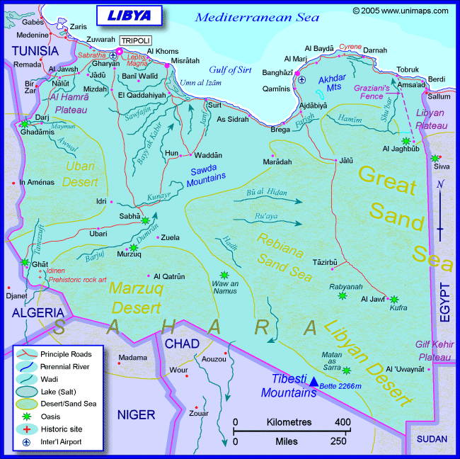 libye main carte