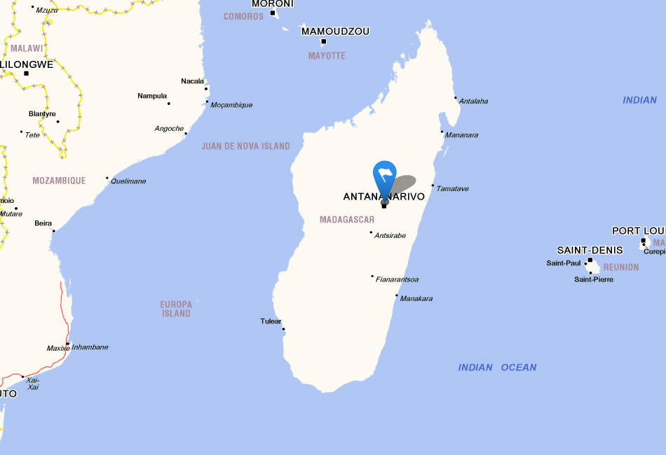 carte madagascar