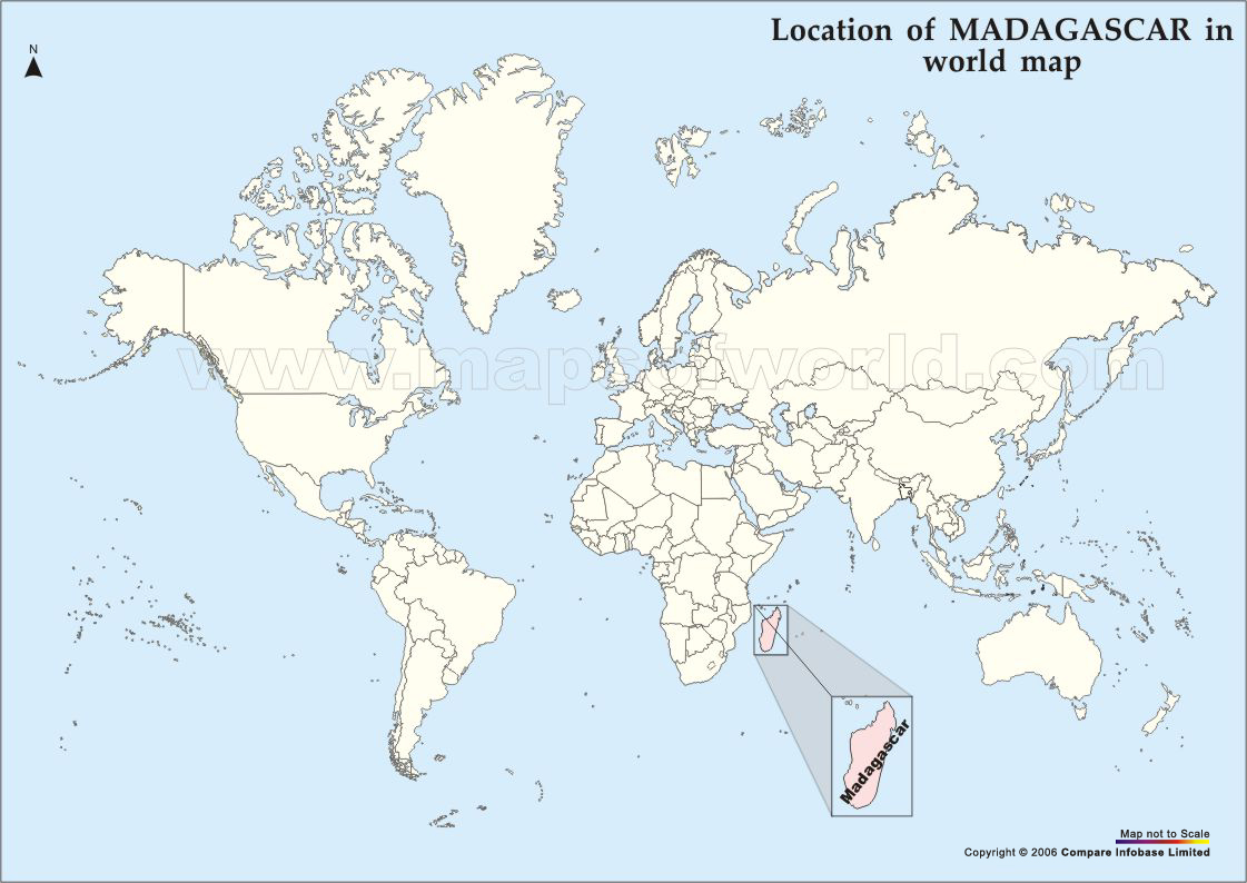 madagascar carte monde