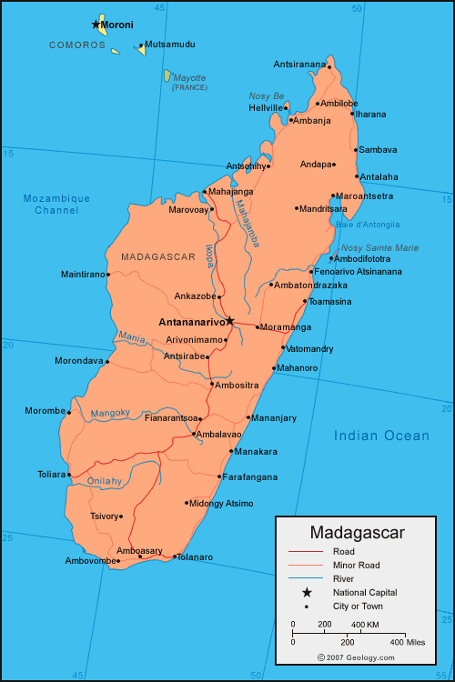 madagascar carte