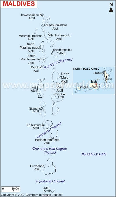 maldives carte