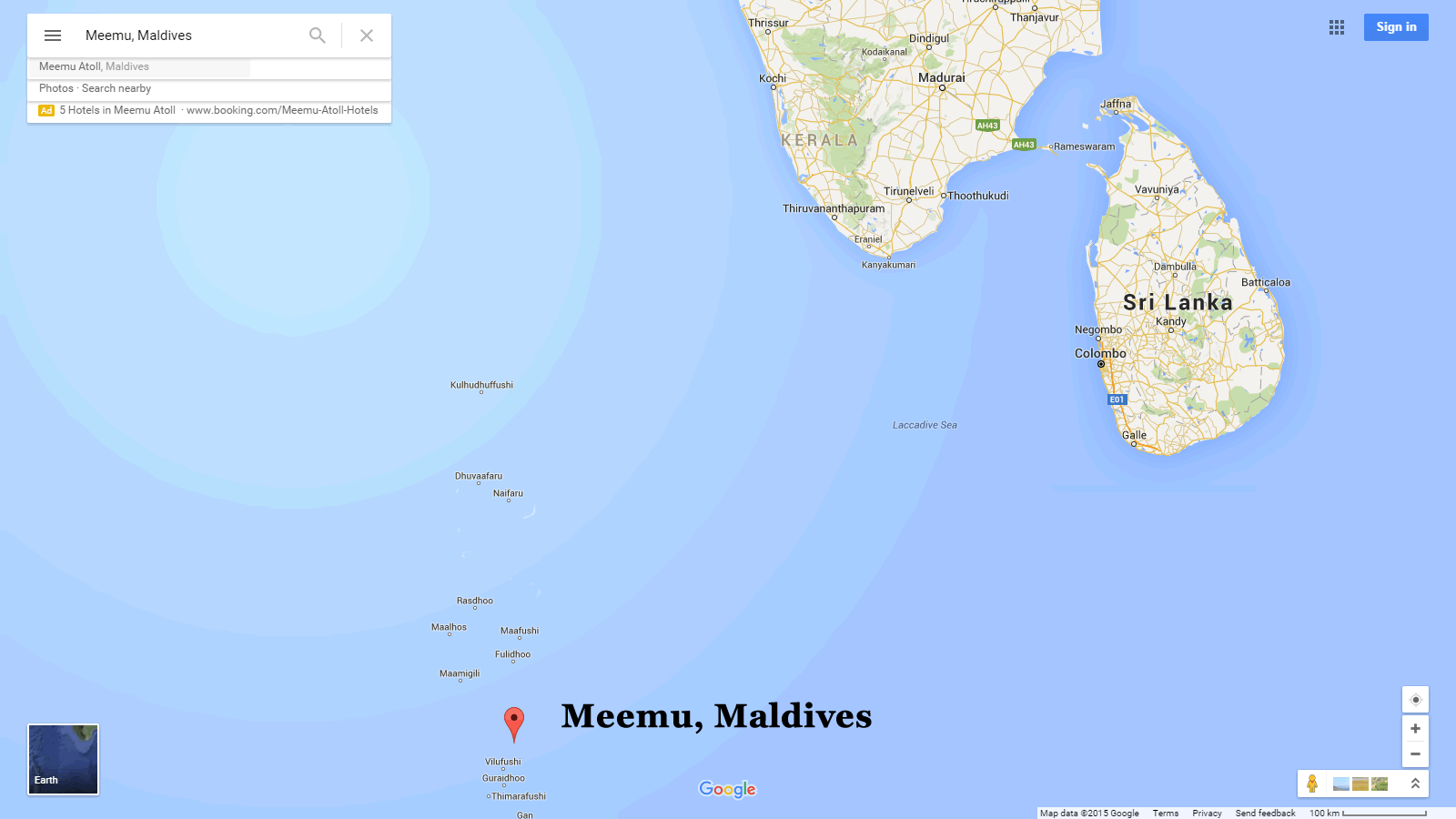 ou est meemu maldives