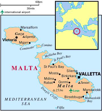 malte valetta carte