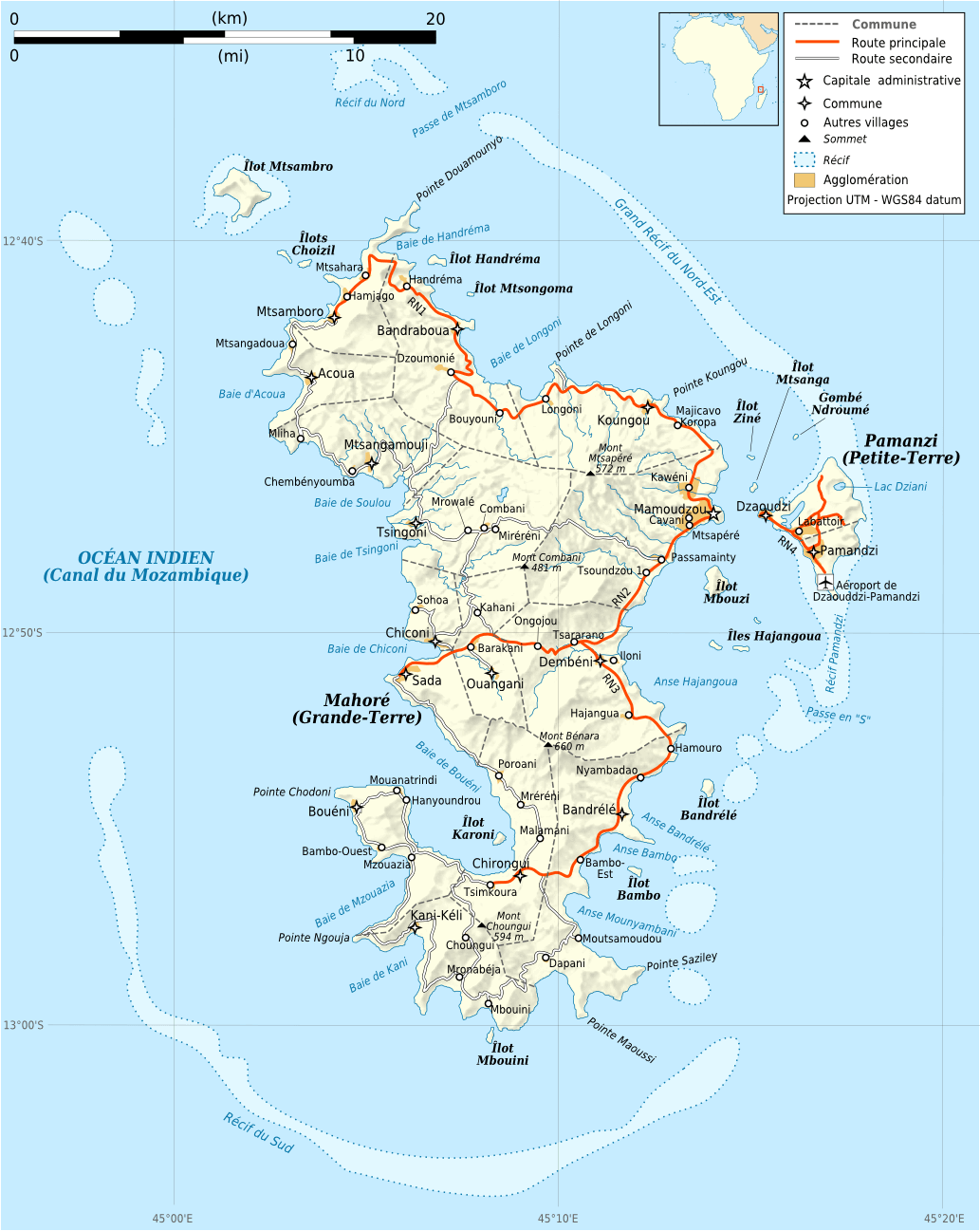 mayotte carte