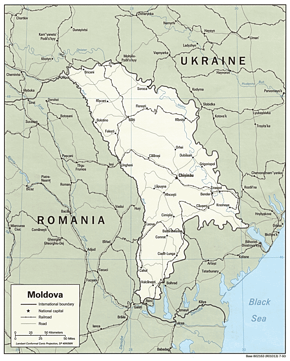 moldavie carte