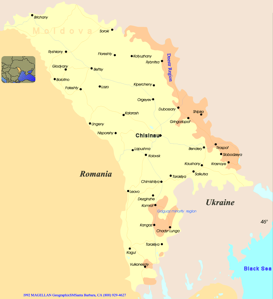 moldavie carte