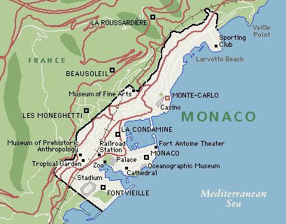 monaco carte